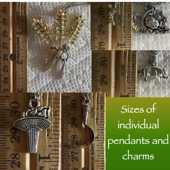 “Demeter: Goddess of the Harvest” Ceres Greek Mythology Handmade Necklace, Wheat - Picture 14 of 16